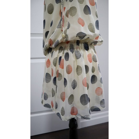 Zara Polka Dot Retro Fun Dress NWT Medium - Picture 5 of 9